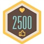 за 2500 оценок